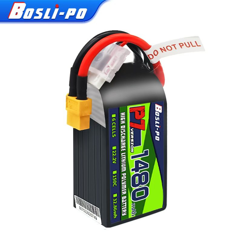 Boslipo P7 Version 1480mAh 150 - đánh giá và giá Drone Racing Battery