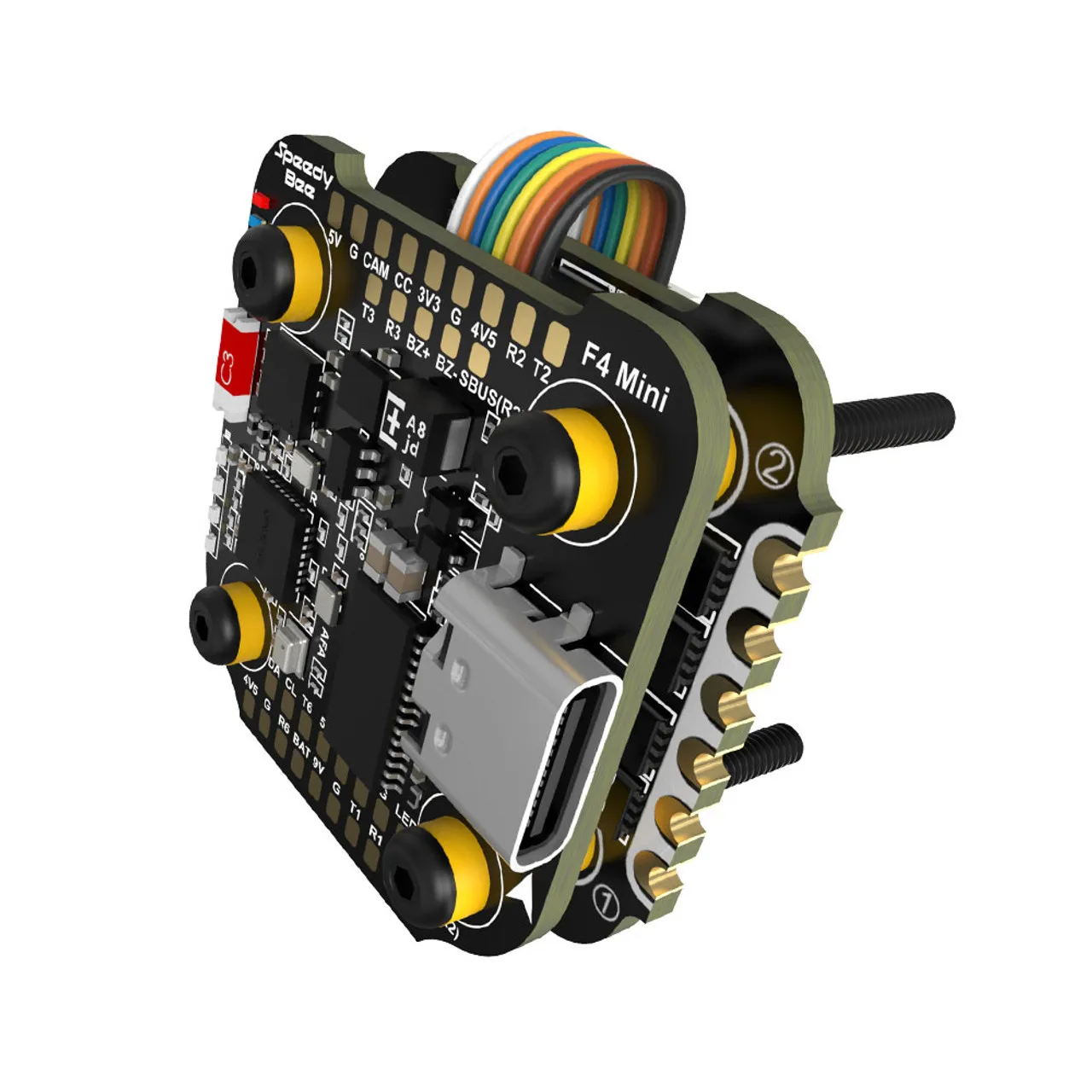 SpeedyBee F405 Mini Flight Con - đánh giá và giá Drone Racing Motor