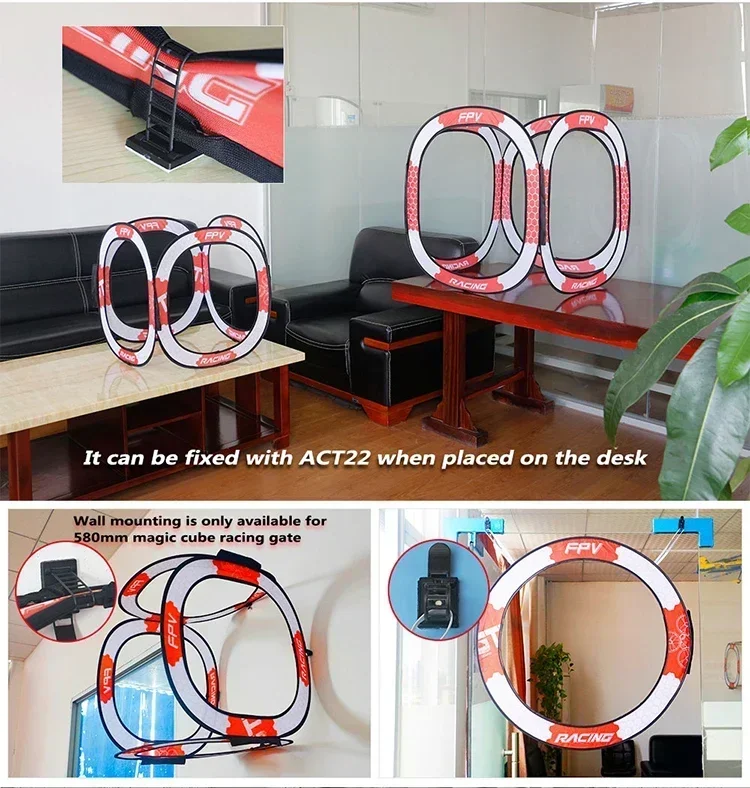 LDARC 765mm Circle Race Gate - đánh giá và giá Drone Racing Flag
