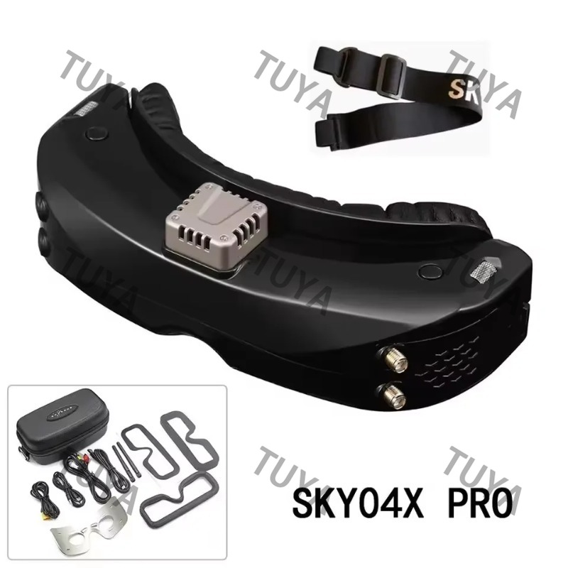 SKY04X pro FPV Goggles OLED 19 - đánh giá và giá Drone Racing Goggles