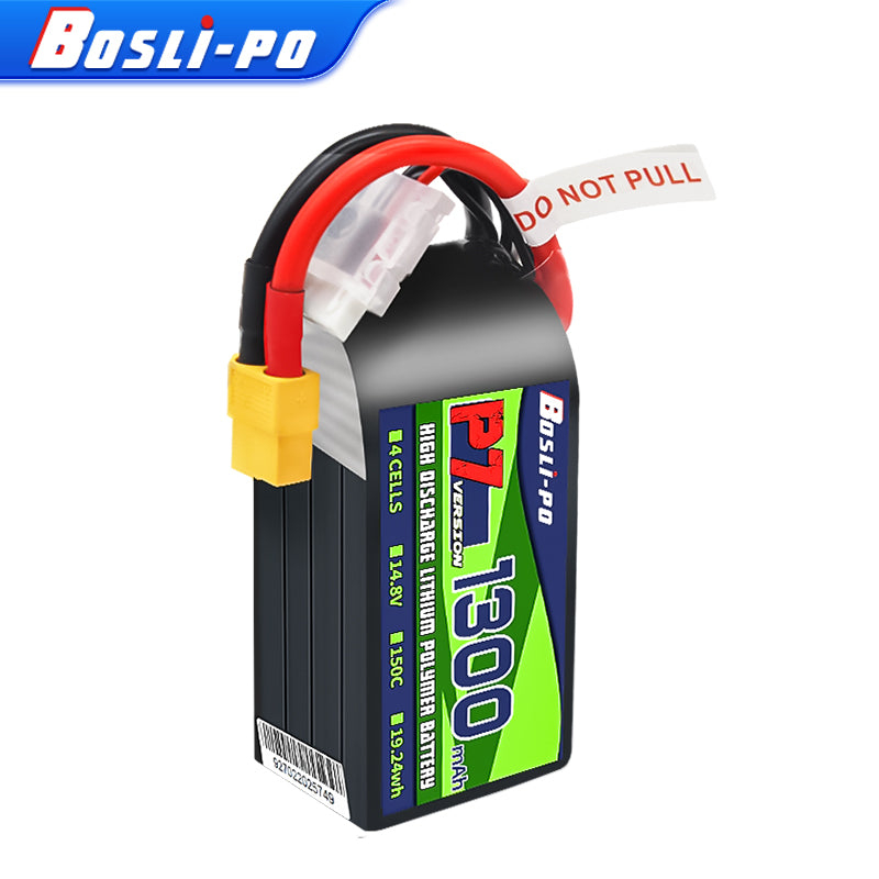 Boslipo P7 1300mAh 150C 4S 6S  - đánh giá và giá Drone Racing Battery
